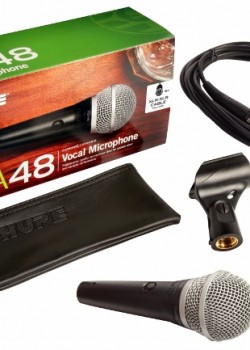 SHURE PGA48 microphone