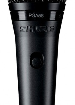 SHURE PGA58 microphone