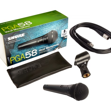 SHURE PGA58 microphone