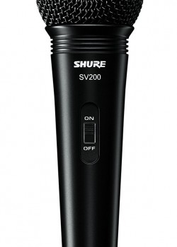 SHURE SV200 microphone
