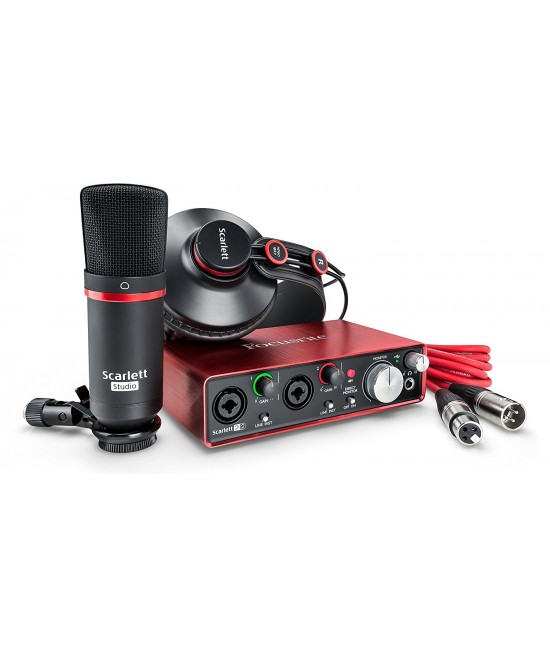 focusrite scarlett 2i2 studio pack 2nd gen 錄音套裝