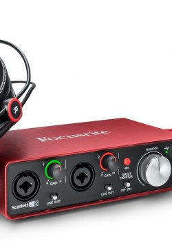focusrite scarlett 2i2 studio pack 2nd gen 錄音套裝