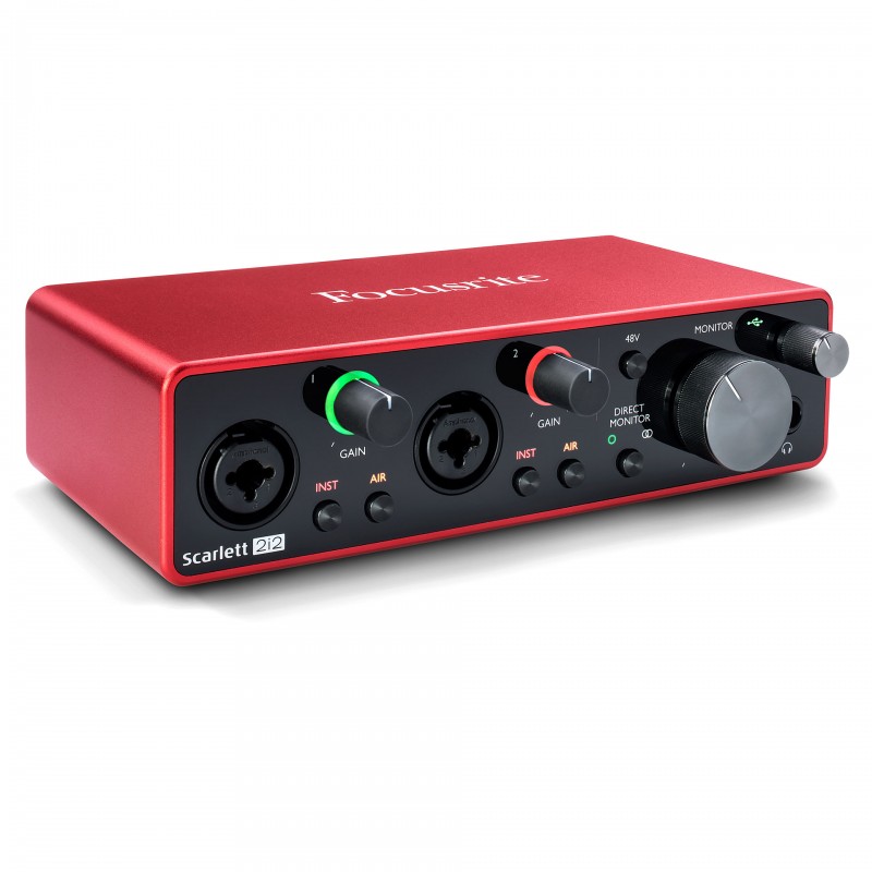 focusrite scarlett 2i2 (3rd Gen) USB Audio Interface 