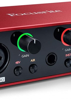 focusrite scarlett Solo (3rd Gen) USB Audio Interface 