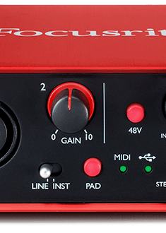 focusrite scarlett 2i4 (2ND GEN) (2IN 4OUT) USB Audio Interface 