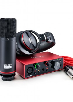 focusrite scarlett solo studio pack 3rd gen 錄音套裝