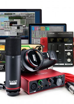 focusrite scarlett solo studio pack 3rd gen 錄音套裝