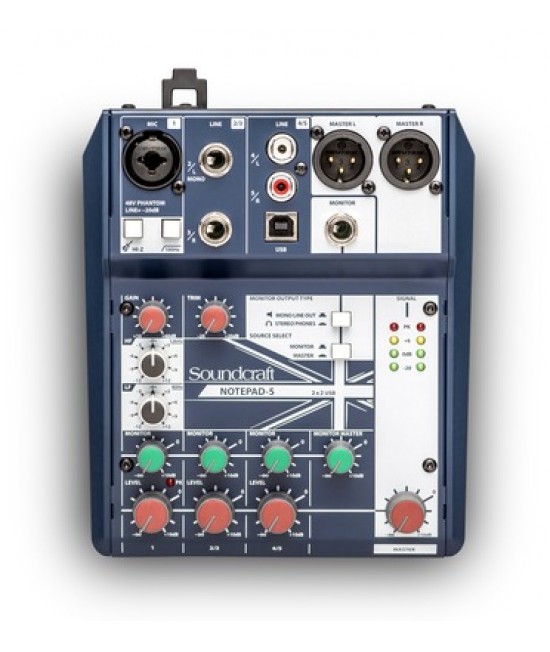 Soundcraft Notepad-5 Professional Audio Mixers