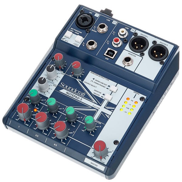Soundcraft Notepad-5 Professional Audio Mixers