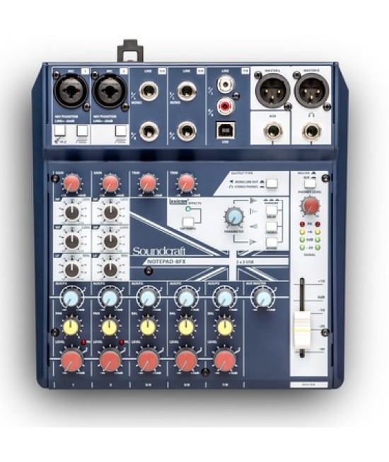 Soundcraft Notepad-8FX Professional Audio Mixers