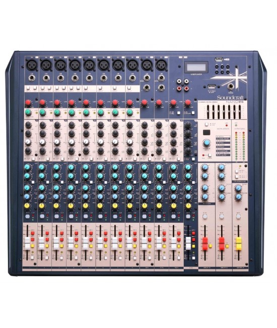 SOUNDCRAFT NANO M16 Professional Audio Mixers SOUNDCRAFT NANO M16 Professional Audio Mixers