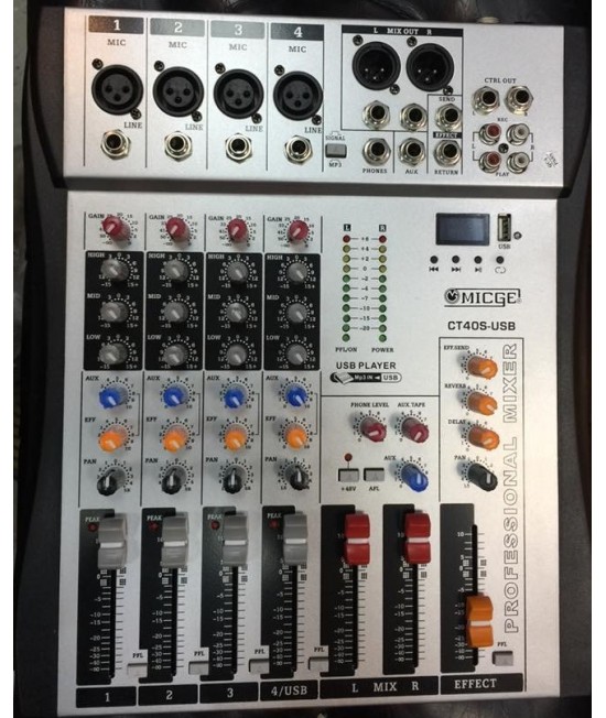 CT40S Professional Audio Mixers