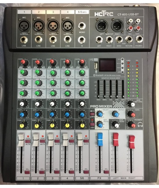 CT60S Professional USB Audio Mixers CT60S Professional USB Audio Mixers