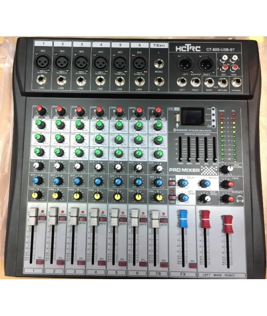 CT80S Professional USB Audio Mixers CT80S Professional USB Audio Mixers