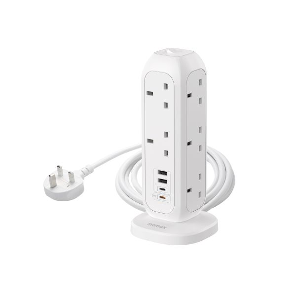 Momax ONEPLUG PD20W 2A2C 11位直立拖板