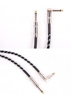 3米 結他音頻 降噪連接線 Jack Cable 6.35 直彎頭 結他線 6.5音頻線