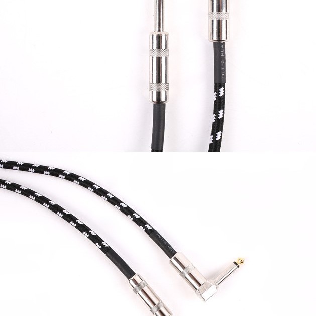 3米 結他音頻 降噪連接線 Jack Cable 6.35 直彎頭 結他線 6.5音頻線