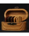 結他 木製撥片 連撥片 木製收納盒套裝 Wooden PICK
