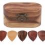 結他 木製撥片 連撥片 木製收納盒套裝 Wooden PICK