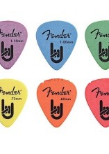 Fender 彩色 PICK 撥片 