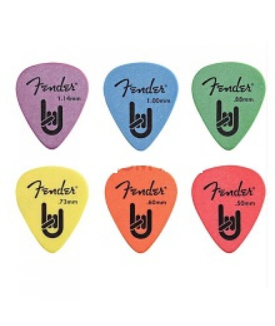 Fender 彩色 PICK 撥片 