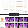 26cm 座檯 LED環形燈 直播手機夾支架 環形 補光燈 支架