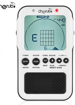 CHERUB WMT-940 結他 和弦表 節拍調音器