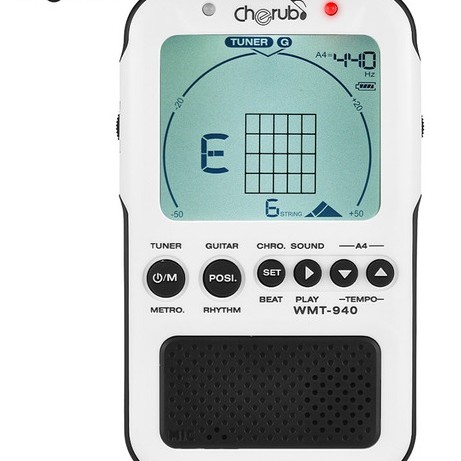 CHERUB WMT-940 結他 和弦表 節拍調音器