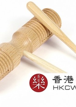 原木 加溝紋款 雙響筒 雙响筒