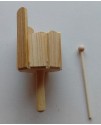 木製 手敲八音響筒