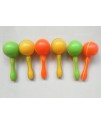 16CM 兒童圓頭 塑膠沙錘 maraca (單個裝) 16CM 兒童圓頭 塑膠沙錘 maraca (單個裝)