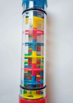 20CM 塑膠雨聲沙筒 maraca(單個裝)