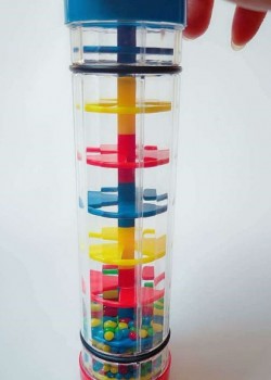 29CM 大塑膠 雨聲沙筒 maraca(單個裝)