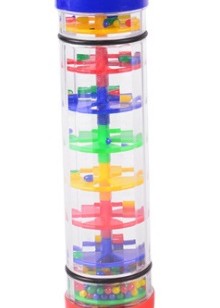 20CM 塑膠雨聲沙筒 maraca(單個裝)
