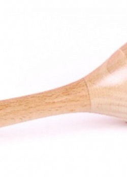 20CM 兒童櫸木木質 大沙錘 maraca (單個裝)