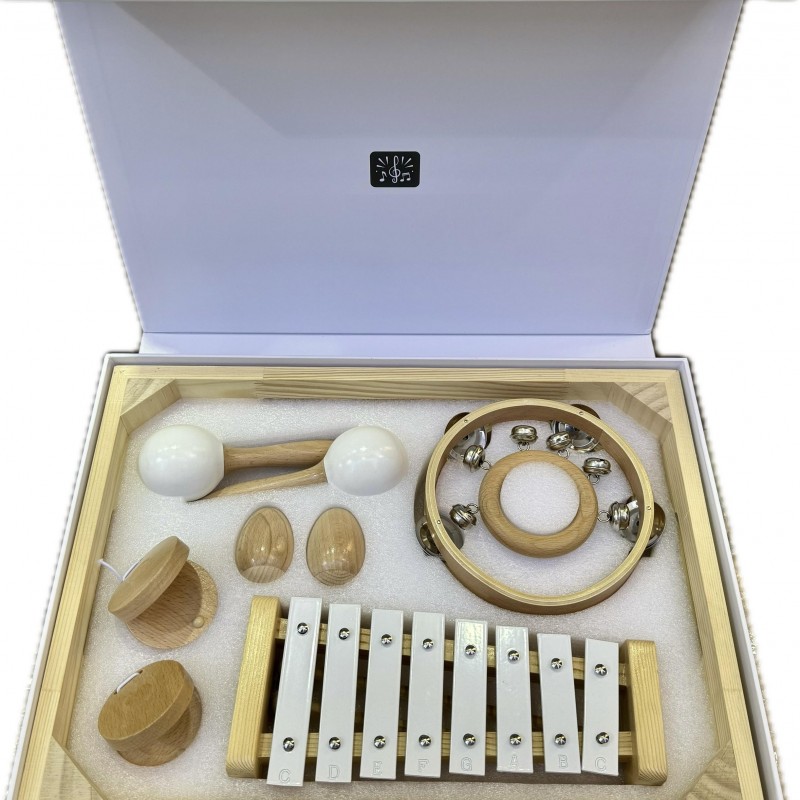 兒童 木製樂器套裝 木製音樂禮物套裝