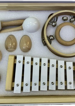 兒童 木製樂器套裝 木製音樂禮物套裝