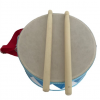 兒童 雙面小鼓套裝 20cm 兒童鼓 
