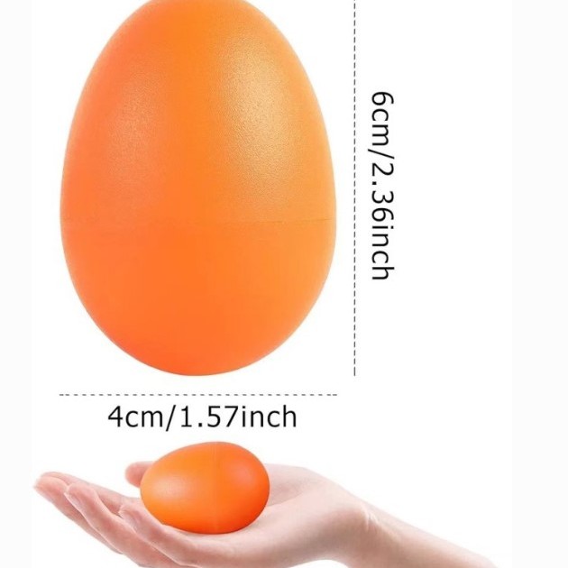兒童塑膠 沙蛋 沙球 maraca (一對)