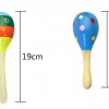 19CM 兒童木質 大沙錘 maraca