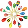 19CM 兒童木質 大沙錘 maraca