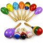 19CM 兒童木質 大沙錘 maraca