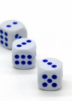 兒童 遊戲骰子 骰仔 6面骰子 色子 (3粒裝)