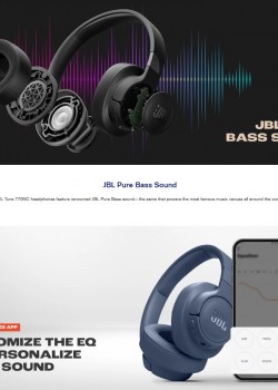 JBL Tune 770NC 無線頭戴式 降噪耳機