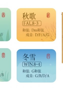 CS 竹製 和弦風鈴 八音 四季系列 Bamboo wind chimes