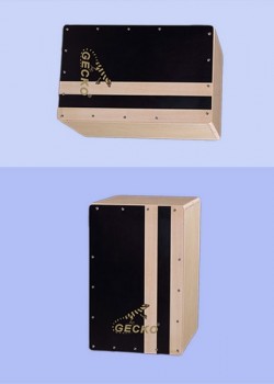 GECKO 樺木雙色紋 木箱鼓