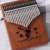 K21K 21音 馴鹿款 便携卡林巴 桃花芯木拇指琴 KALIMBA 