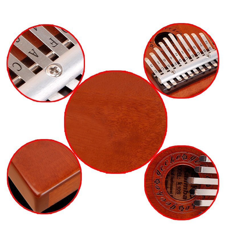 GECKO KS10EQ 10音 便携卡林巴 拇指琴帶EQ KALIMBA 