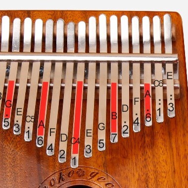 GECKO KS17 17音 便携卡林巴 拇指琴 KALIMBA 