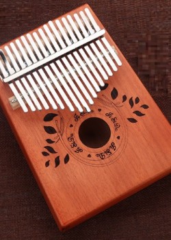 K17 17音 飄雪款 便携卡林巴 桃花芯木拇指琴 KALIMBA 
